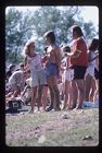 Students at an outdoor party